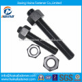 Manufacture Black oxide high quality threaded bolt A193 B7 stud bolt